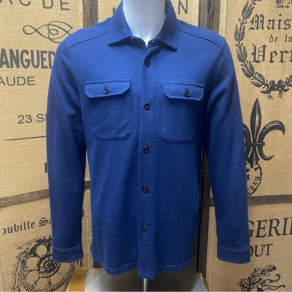 Ted Baker Blue Cotton Overshirt / Shirt-Jacket, 4 (M)
